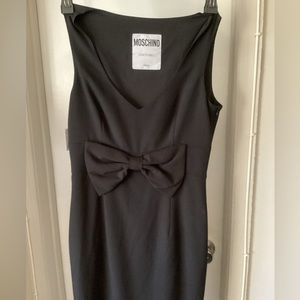 Authentic Moschino Black Bow Dress